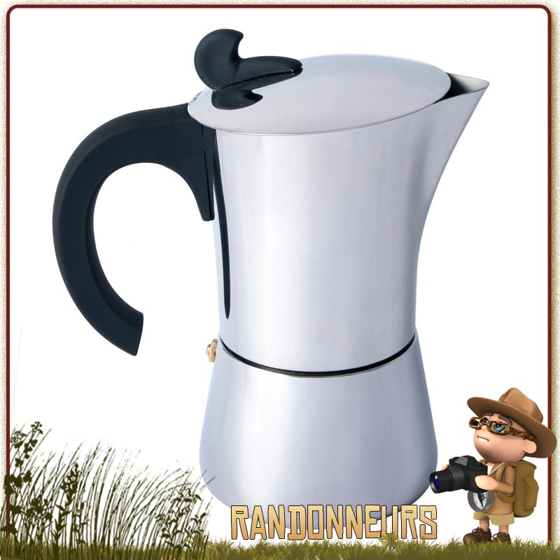 Shopping en ligne - Cafetière italienne Espresso 2 tasses en acier