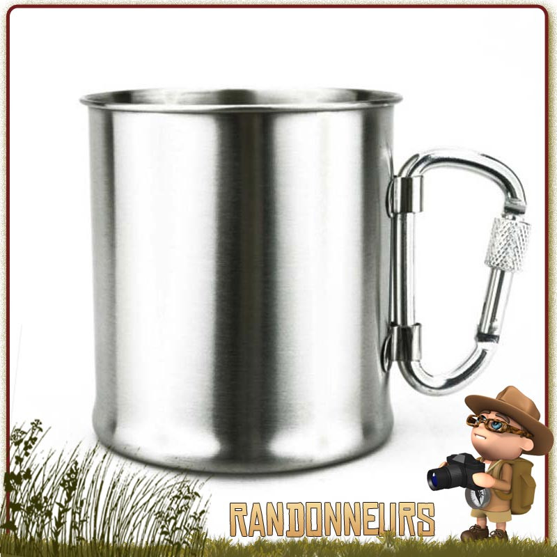 Tasse inox pliable