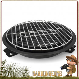 Grill Portable Pliant Origin Outdoors multi fonctions pour bivouac nomade bushcraft