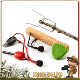 Fire Lighting Kit de Light My Fire est un ensemble complet pour votre campement bushcraft survie nature