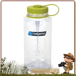 Bouteille Nalgene Grande Ouverture 1L CRISTAL randonnée bushcraft