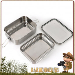 Boite alimentaire Inox Lunch Box Double Deluxe Origins Outdoor