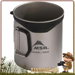 meilleure Tasse Titane 45 cl MSR ultra light