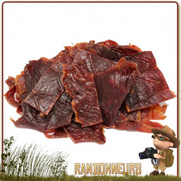 Viande de Boeuf séchée Beef Jerky Original WildWest haute teneur proteine pour sportif