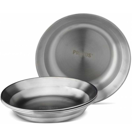 Assiette Primus CampFire inox 18/8 assiette camping randonnée bivouac