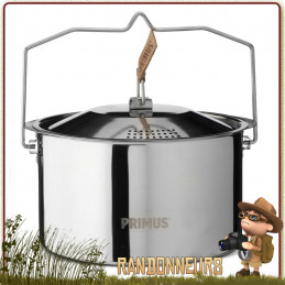 Bouilloire bushcraft Inox 3 litre Muurikka scandinave camp bivouac