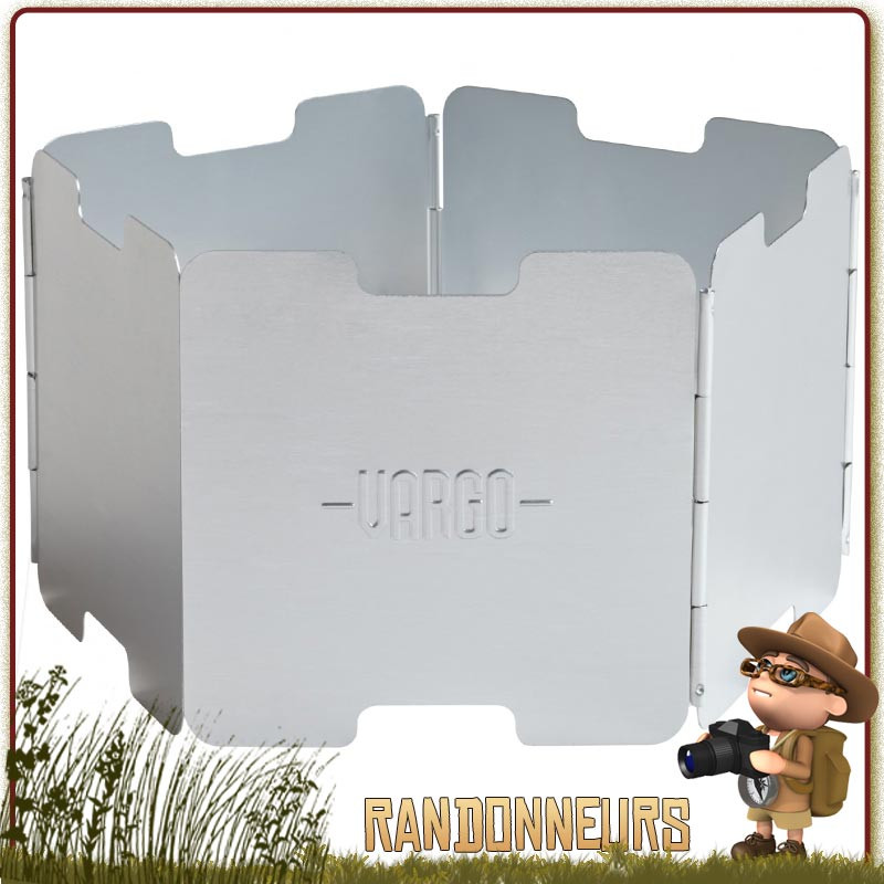 Rechaud Gaz Bivouac Pare-vent Pliable Pour Réchaud De Camping - 12 Plaques En Aluminium Avec Sac De Rangement équipement Pique-nique