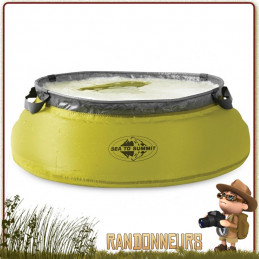 Bassine pliable à poignées KAMPA - Bassine seau vaisselle camping randonnée  fourgon et bateau - H2R EQUIPEMENTS