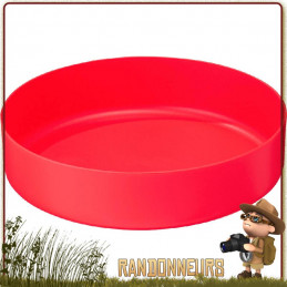 Assiette DeepDish large MSR pour randonner léger, Polypropylène vaisselle  ultra légère et incassable, pour le camping