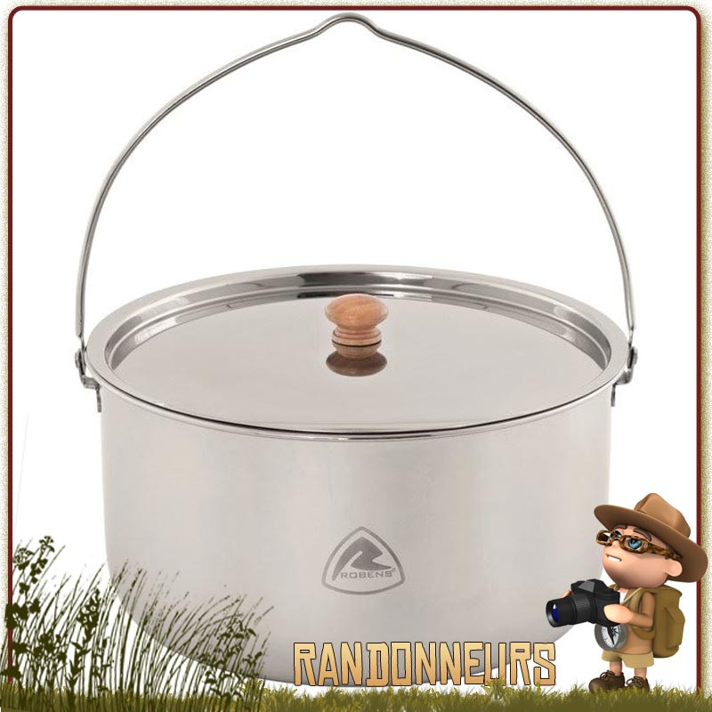 Casserole Familiale Inox 6 Litres Tatonka camping bushcraft nature