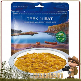 Sachet de Curry de Poulet au Riz Trek'n Eat lyophilisé un bon repas lyophilisé en randonnée