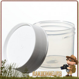 Boite de Stockage Jar 125ml Nalgene Polypropylène de rangement transport aliments cosmétique en voyage