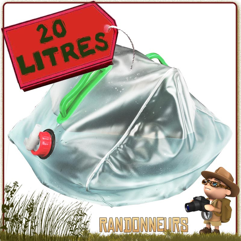 Jerrican Eau Potable Souple 20 Litres Highlander