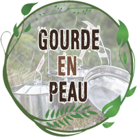 Gourde en Peau