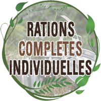 rations complètes individuelles xmre lite militaire ration alimentaire aide humanitaire randonnée trekking