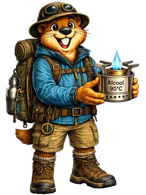 Réchaud alcool liquide et combustible solide pour randonnée, trekking, survie et bivouac minimaliste. Réchaud alcool liquide et combustible solide pour randonnée, trekking et bivouac léger.