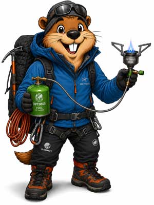 Réchaud gaz à cartouche déportée pour randonnée, camping et cuisson stable avec grandes popotes.