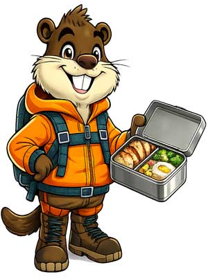 Lunch box en titane légère et robuste pour repas nomades et randonnée