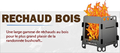 Les réchauds bois randonnée bushcraft